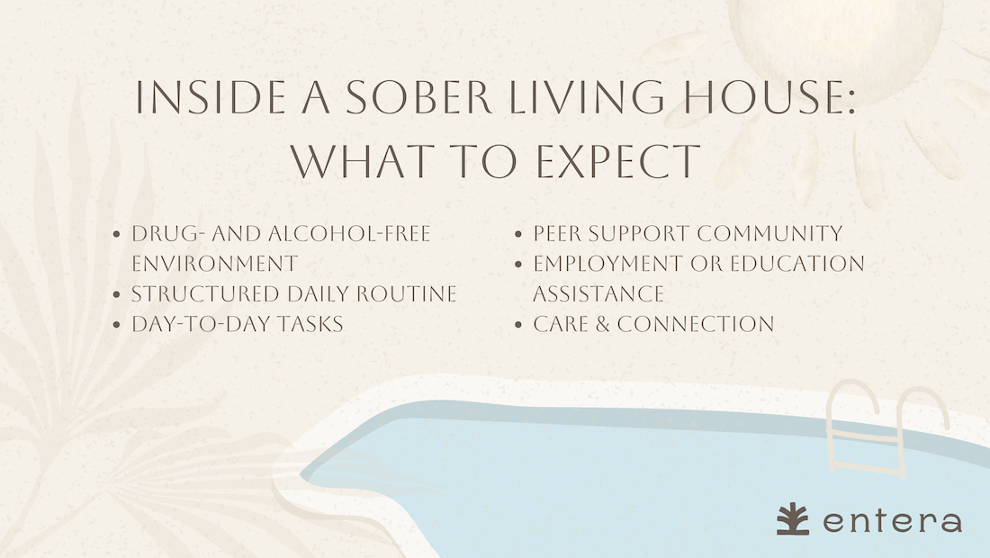 How does a sober living house work?